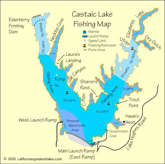 Castaic Lake Fishing