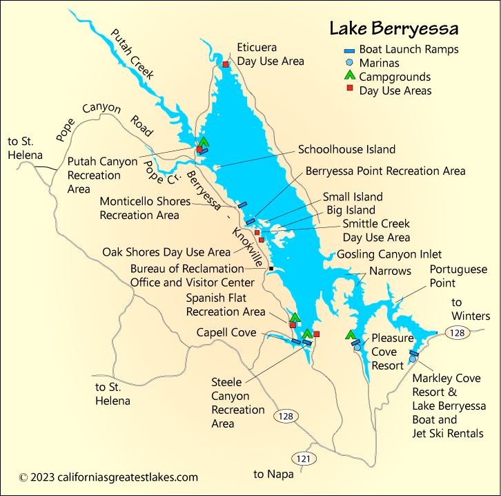 Lake Berryessa Fishing