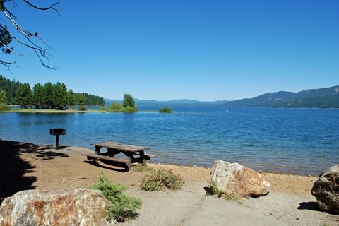 Almanor Canyon View picnic area, Lake Almanor, CA