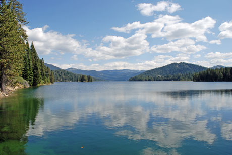 huntington lake boating fishing